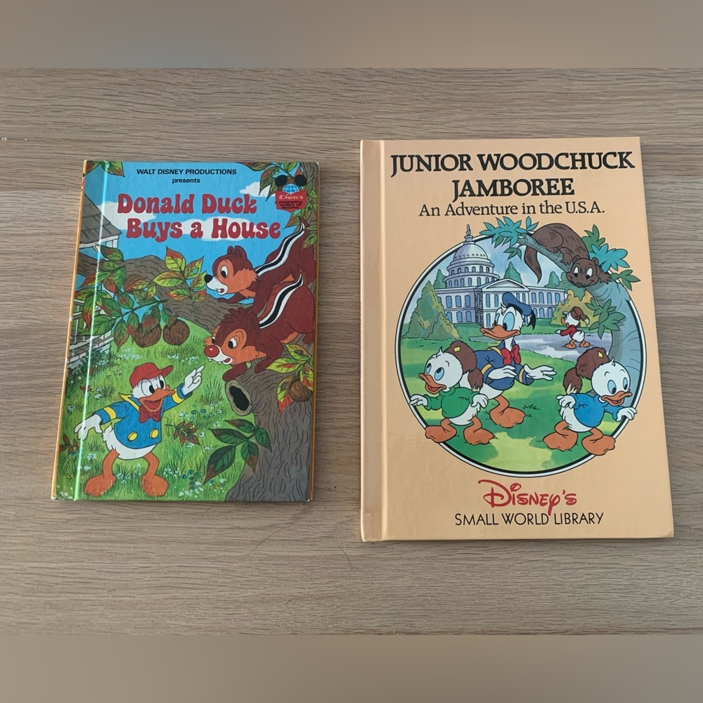 Vintage Disney Book Set